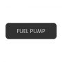 BLUE SEA 8063-0206 LABEL FUEL PUMP LARGE FORMAT STYLE