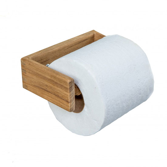 WHITECAP TEAK TOILET TISSUE RACK