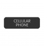 BLUE SEA 8063-0093 LABEL  CELLULAR PHONE LARGE FORMAT STYLE