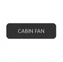 BLUE SEA 8063-0084 LABEL CABIN FAN LARGE FORMAT STYLE