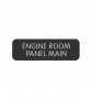 BLUE SEA 8063-0157 LABEL ENGINE ROOM PANEL MAIN LARGE FORMAT STYLE