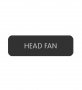 BLUE SEA 8063-0250 LABEL HEAD FAN LARGE FORMAT STYLE