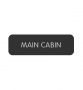 BLUE SEA 8063-0311 LABEL MAIN CABIN LARGE FORMAT STYLE