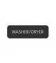BLUE SEA 8063-0436 LABEL WASHER/DRYER LARGE FORMAT STYLE