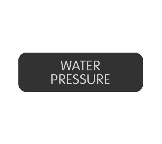 BLUE SEA 8063-0441 LABEL WATER PRESSURE LARGE FORMAT STYLE