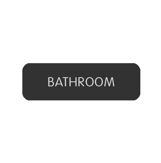 BLUE SEA 8063-0481 LABEL BATHROOM LARGE FORMAT STYLE