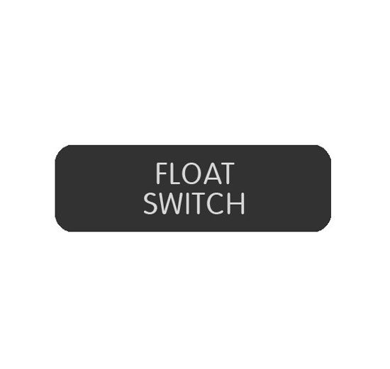 BLUE SEA 8063-0576 LABEL FLOAT SWITCH LARGE FORMAT STYLE