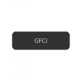 BLUE SEA 8063-0578 LABEL GFCI LARGE FORMAT STYLE