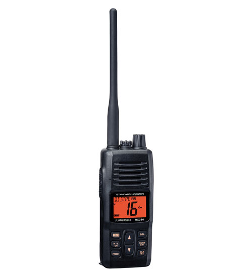 STANDARD HORIZON VHF RADIO HH 5W COM GRADE SUBMERSIBLE & LMR CHANNEL