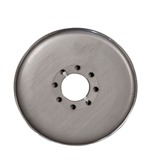 DISC SS 12" POT HAULER STAMPED (PAIR) 304 STAINLESS STEEL