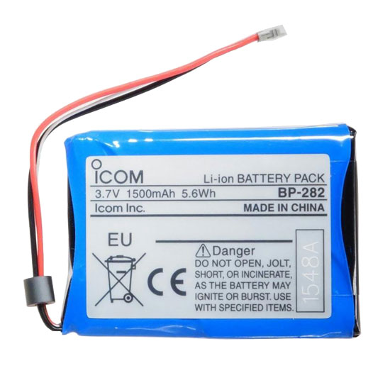 ICOM BATTERY PACK FOR M25 HH 3.7 VOLT  1500 mAh