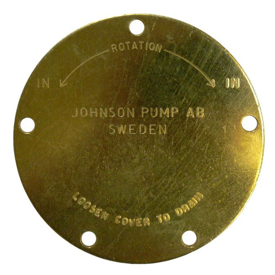 JOHNSON PUMP ENDCOVER FOR MODELS F8B/F9B/F95B