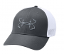 UNDER ARMOUR MENS HAT FISH HUNTER PITCH GRAY