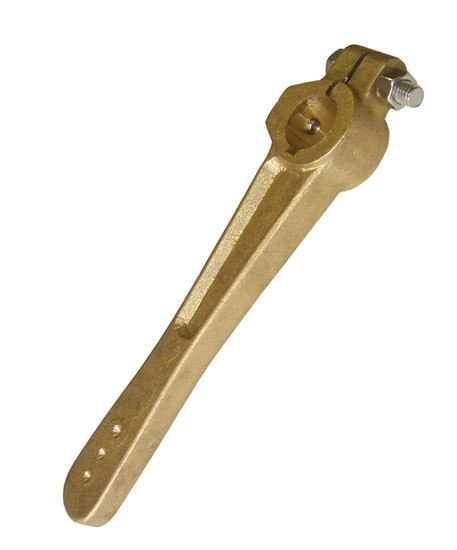 BUCK ALGONQUIN TILLER ARM STANDARD MANGANESE BRONZE 1.13" X 7"  9.25" OAL