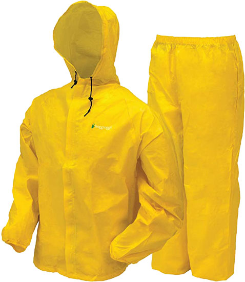 RAIN SUIT DRIDUCKS 2 PC HOODED JACKET YELL 2XLRGE