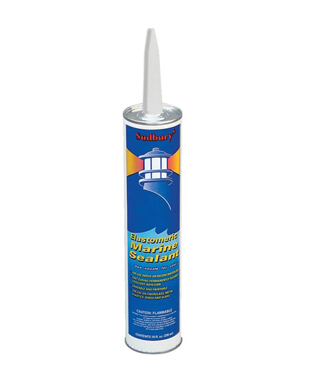 ELASTOMERIC SEALANT CAULKING HD MARINE CLEAR 10 OZ CARTRIDGE