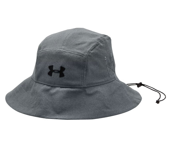 UNDER ARMOUR BUCKET HAT PITCH GRAY SIZE MEDIUM/LARGE