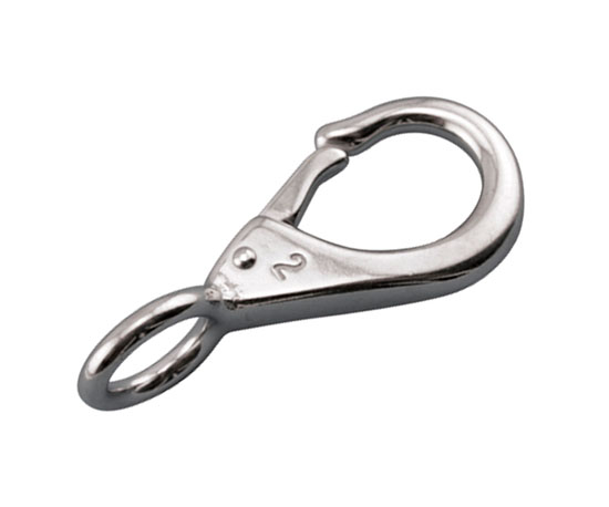 SNAP HOOK FIXED EYE STAINLESS