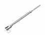SUNCOR TURNBUCKLE TOGGLE HAND SWAGE 316 STAINLESS FOR 1/8" WIRE
