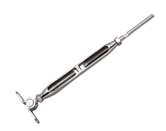 SUNCOR TURNBUCKLE WALL TOGGLE OPEN BODY HAND SWAGE FOR 3/16" WIRE