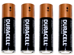 Duracell AAA Batteries (4 Pack)