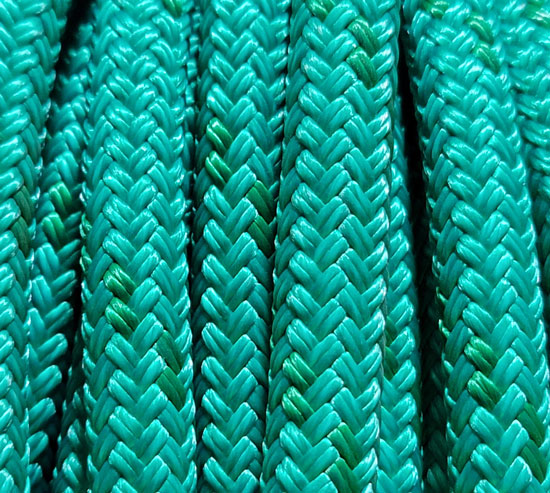 ROPE DOUBLE ESTERLON GREEN 3/4" X 40'