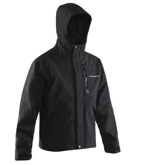 JACKET WEATHER BOSS BLACK HOODED XSMALL