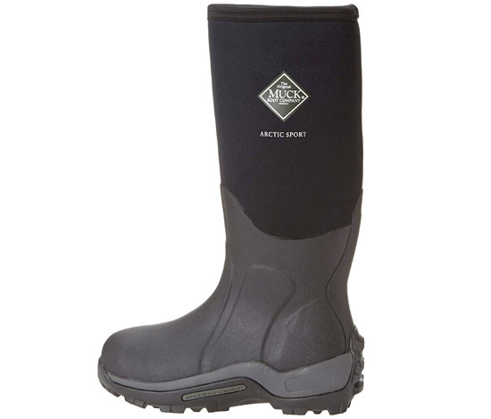 MUCK BOOTS MENS ARCTIC SPORT BLACK SIZE 14