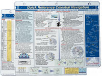 REFERENCE CARD CELESTIAL NAVIGATION