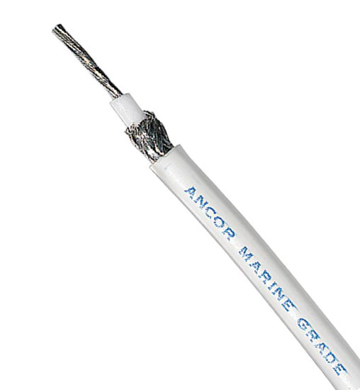 ANCOR COAXIAL CABLE RG213 TINNED (100'/SPOOL)