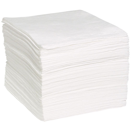 SPILLTECH OIL ONLY HEAVYWEIGHT ABSORBENT PADS 15" X 19" (EACH OR BALE)