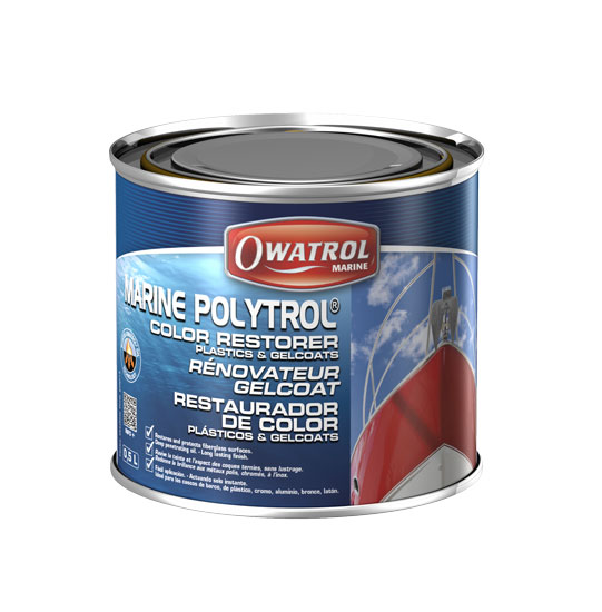 OWATROL MARINE POLYTROL COLOR RESTORER FOR PLASTIC & GELCOATS 1/2 LITER