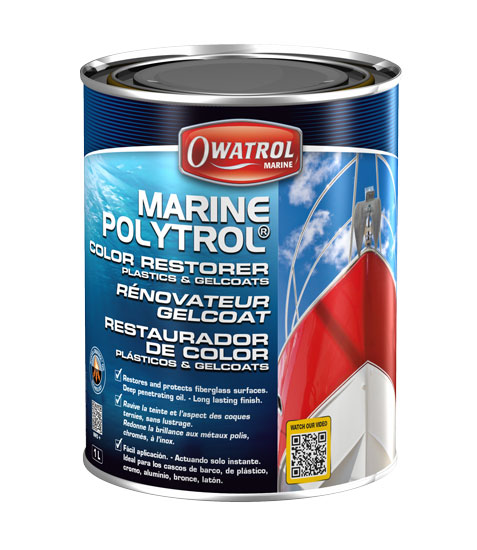 OWATROL MARINE POLYTROL COLOR RESTORER FOR PLASTICS & GELCOATS 1 LITER