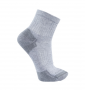 CARHARTT MENS SOCKS GREY QUARTER CUT COTTON 3 PER PACKAGE LARGE