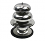2 1/2" NEWPORT PROPANE DECK CAP FITTING WITH GASKET AND DRESS RING