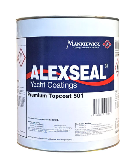 ALEXSEAL&REG; TOPCOAT 501 SNOW WHITE GALLON