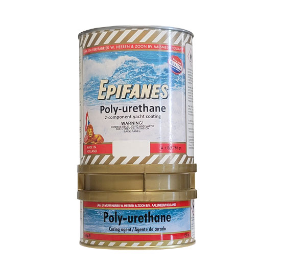 EPIFANES POLY-URETHANE 2-PART PAINT BRIGHT BLUE 750ML