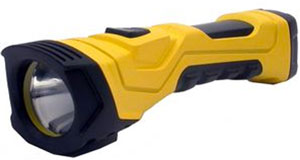 FLASHLIGHT LED CYBER 180 LUMEN 4AA INCLUDED