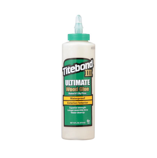 TITEBOND III ULTIMATE WOOD GLUE WATERPROOF 16 OZ