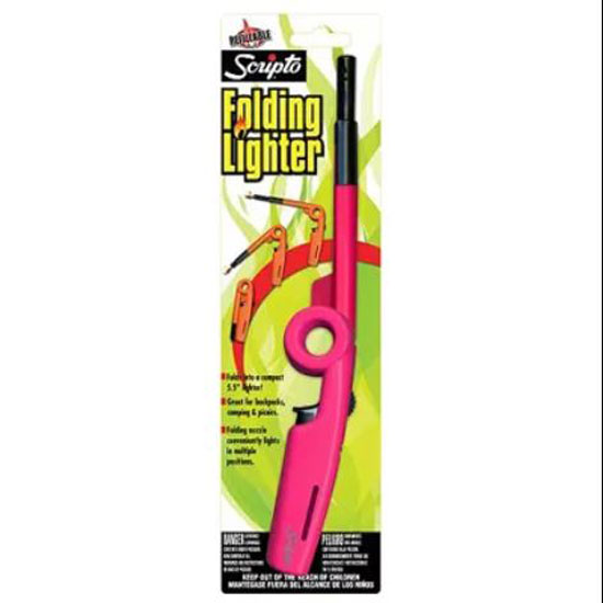 SCRIPTO LIGHTER FOLDING REFILLABLE ASSORTED COLORS