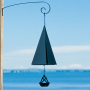 WIND BELL OUTER BANKS WITH BLACK BUOY WINDCATCHER