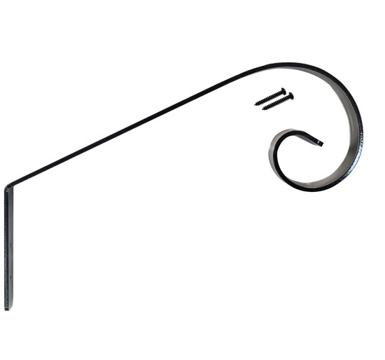 WIND BELL HANGER SHORT W/SCREWS 11" OVERHANG