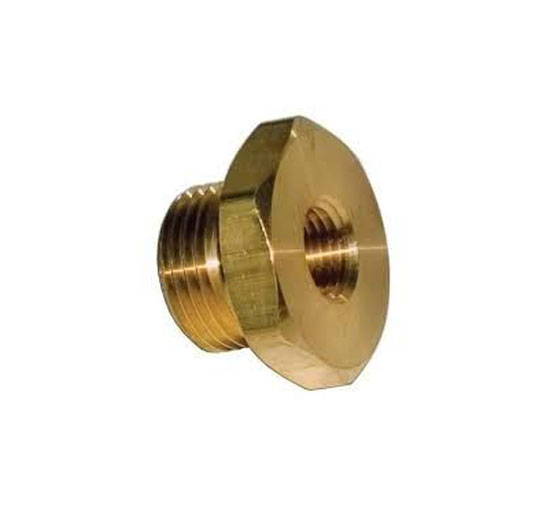 PLUG .25 NPT HEX HEAD BRASS