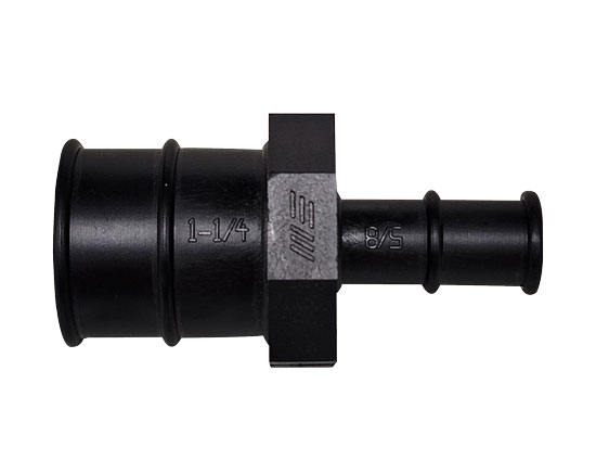 ADAPTER HOSE TO HOSE 5/8" TO 1 1/4"