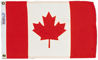 FLAG CANADA NYLON PRINTED 36"X60"