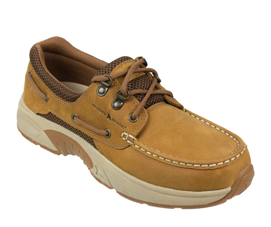 SHOE RUGGEDSHARK ATLANTIC MEDIUM WIDTH LIGHT BROWN SIZE 11