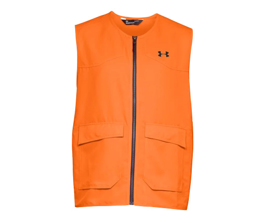 Under armour blaze store orange hunting vest