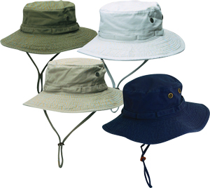 HAT DORFMAN PACIFIC MEN ASSORTED COLOR TWILL  XLG