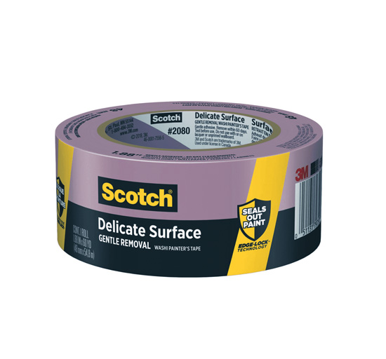 DELICATE SURFACE MASKING TAPE EDGE LOCK 1.88" X 60 YD#2080 PURPLE