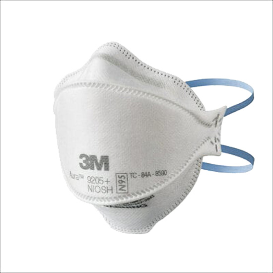 3M AURA N95 RESPIRATOR MASK FOLDABLE 10 PACK